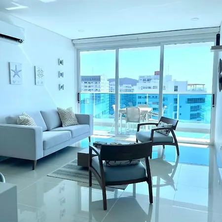 Apartamento Con Vista Al Mar, Reserva Del Mar 1637 Gaira Exterior photo